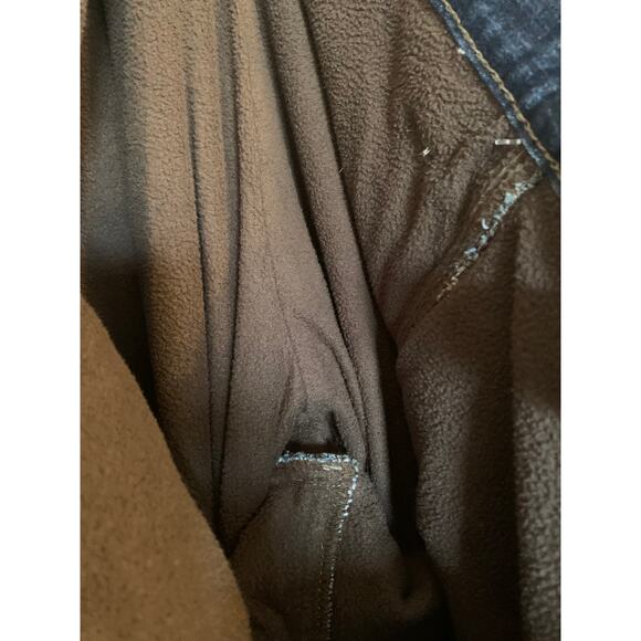 Wrangler Fleece  Lined Carpenter Men's 36x32 Jean Dark Wash Soft - Picture 5 of 6